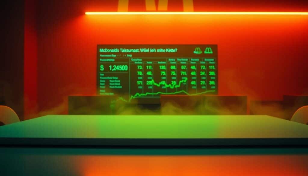 McDonald's Tagesumsatz Analyse