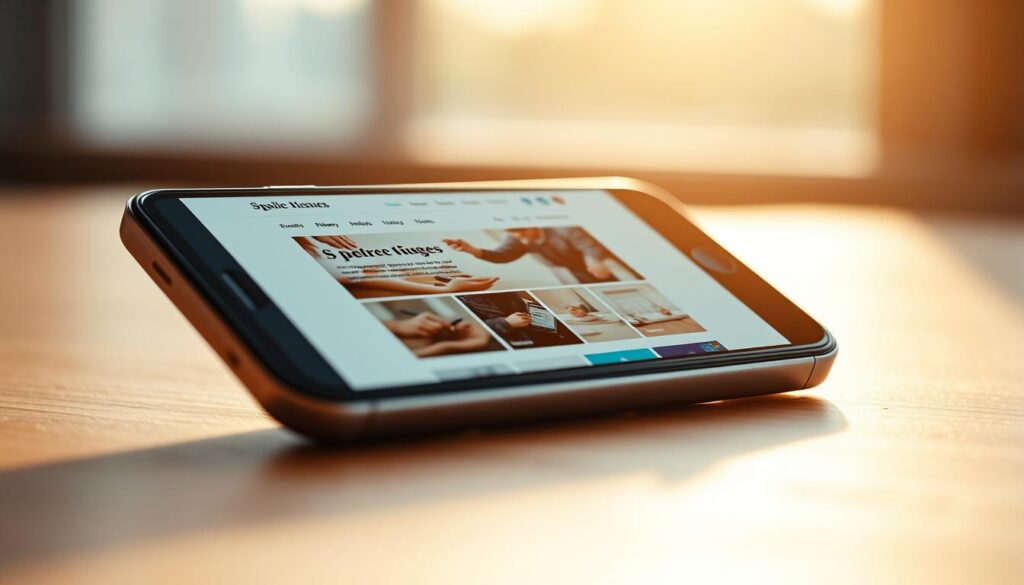 Responsive Webdesign Smartphone