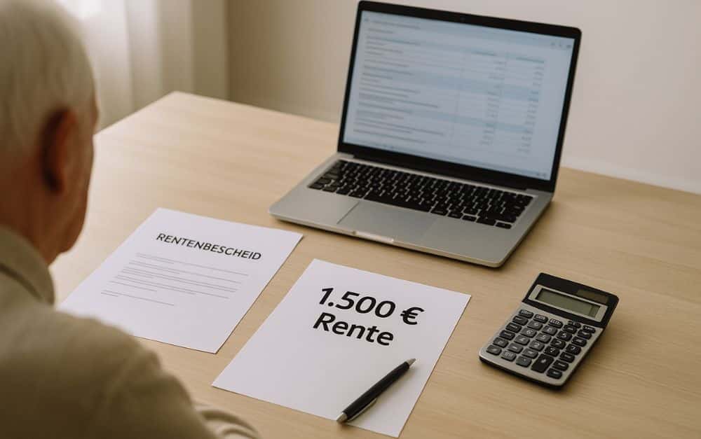 1.500 Euro Rente – So viel Steuern fallen an