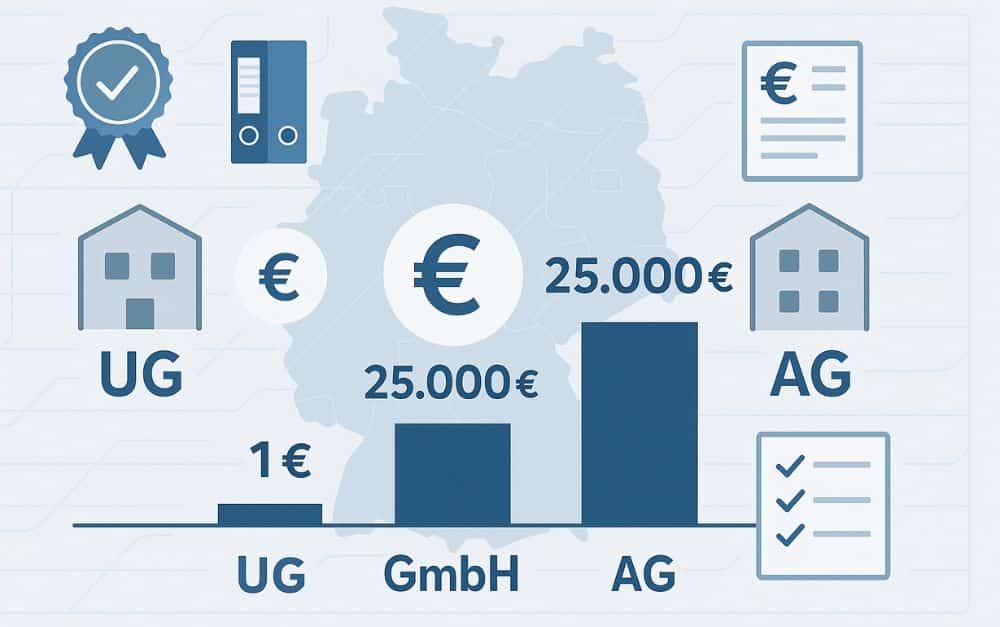 Kostenübersicht: Firma gründen in Deutschland