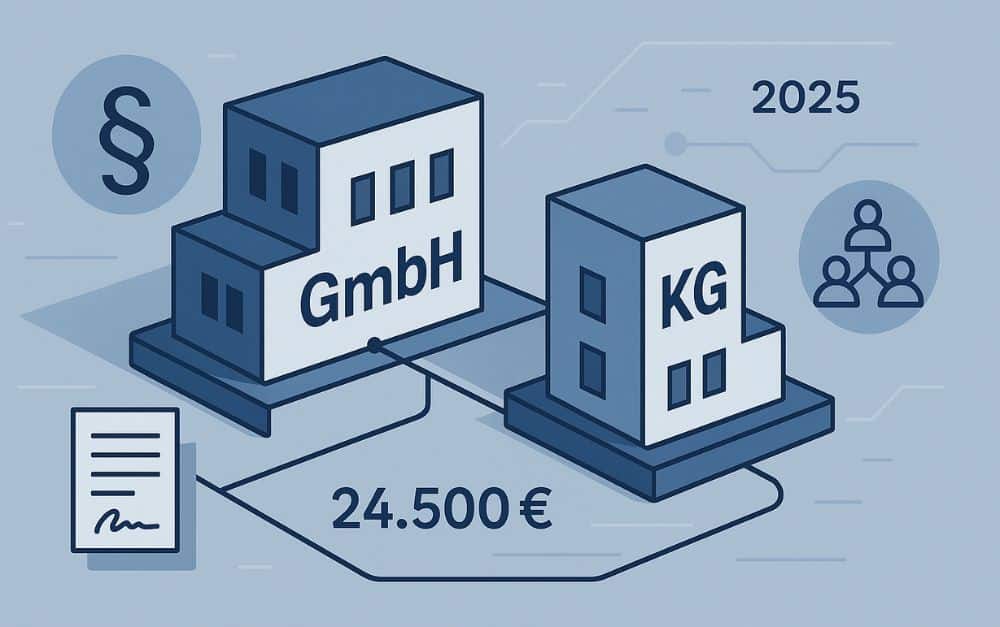 Alles über die GmbH & Co. KG Rechtsform 2025