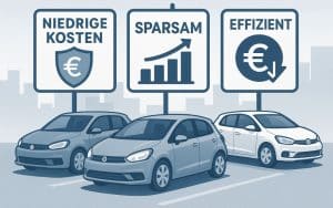 Günstigste Autos in Versicherung und Steuern