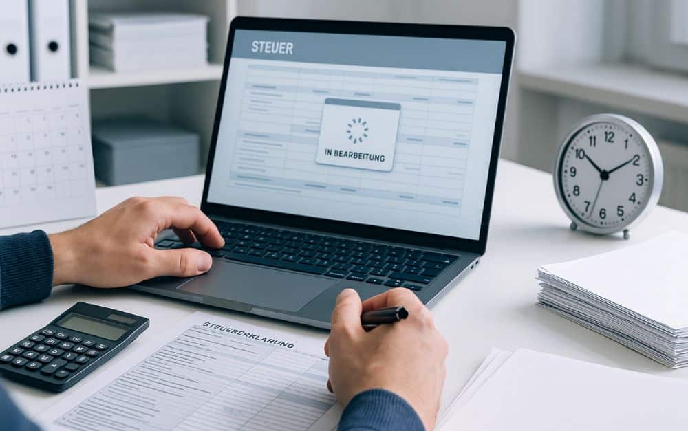 Bearbeitungszeit beim Finanzamt für Steuererklärung